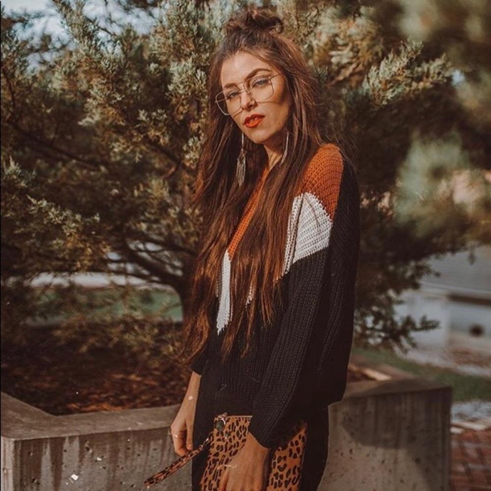 Chevron sweater